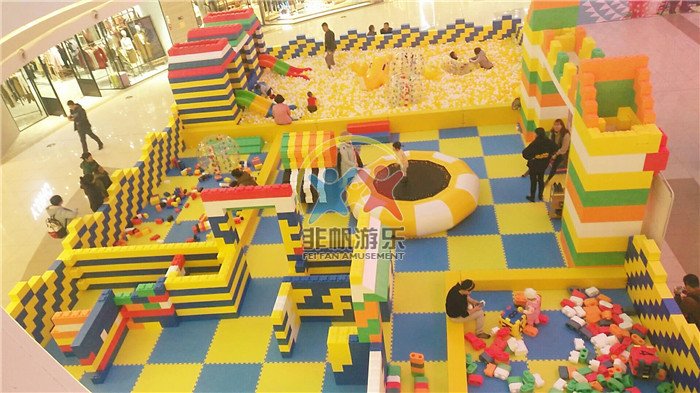 銀川西夏萬達廣場西夏區(qū)EPP積木樂園(圖2) 銀川西夏萬達廣場西夏區(qū)EPP積木樂園